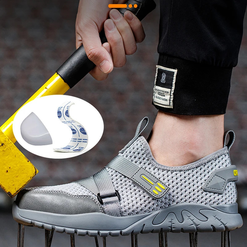 Breathable Indestructible Shoes Insulation 6KV Work Sneakers Summer Anti-puncture Safety Shoes Men Construction Footwear 2025 250815
