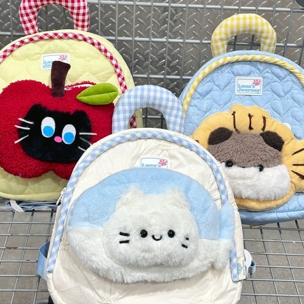 2025 Autumn New Neutral Style Backpack Cute Ins Style Women's Backpack Summer New Large Capacity Student Backpack Autumn New Designer Backpack