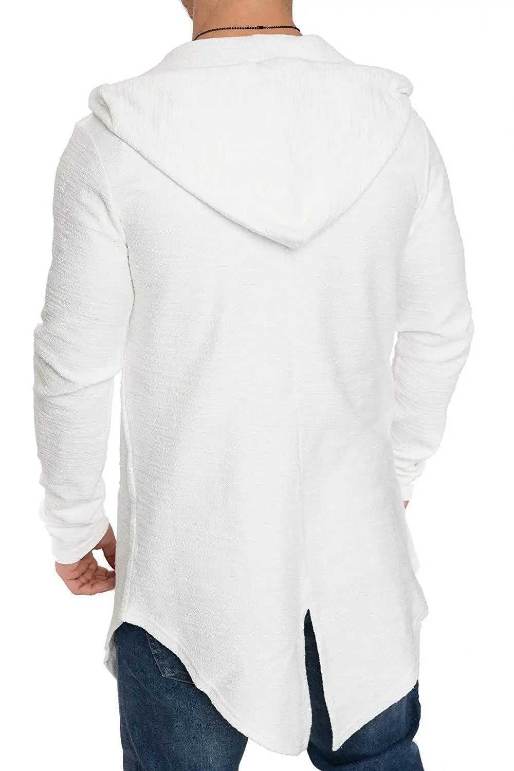 2024 New Spring Mens Classic Fashion Trend Long Windbreaker Men Casual Loose Large Size High-Quality Hooded Coatjacket W250815