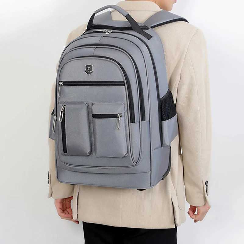 Rolling Backpack for Adults Travel Laptop Backpack with Wheels Carry on Luggage for Business Trip College Commute X250815