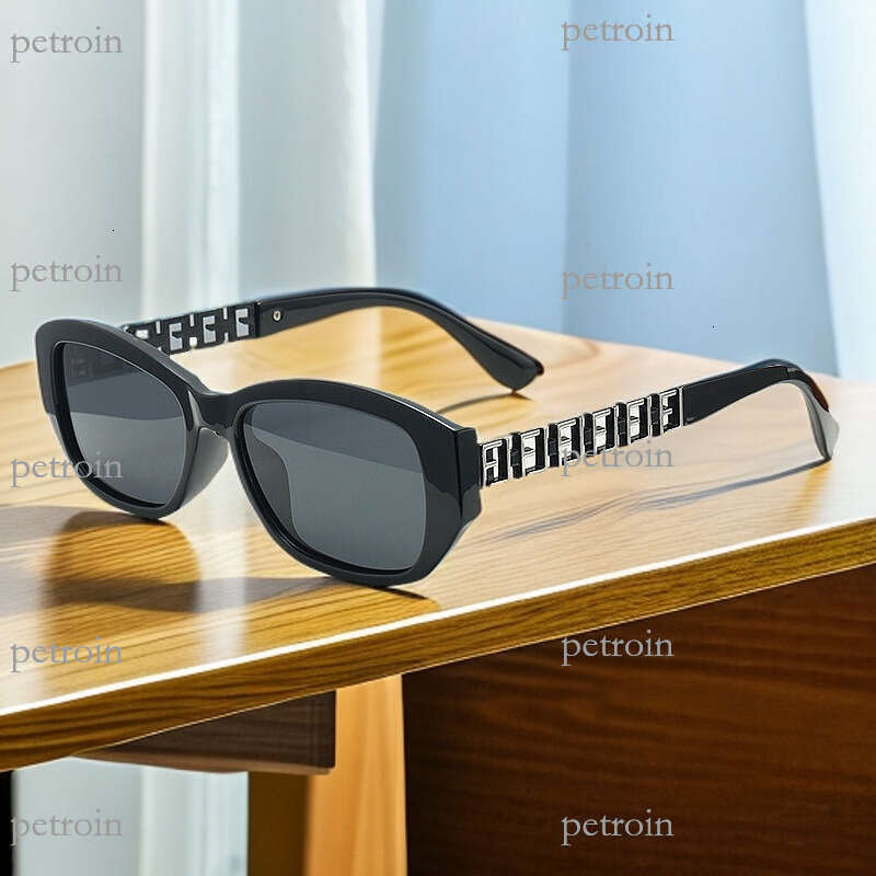 2025 New Hot-Selling Personality F Chain Fashion Internet Celebrity Sunglasses UV Protection Polarized Glasses