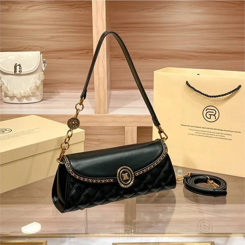 Women's Handbag Designer Underarm Bag, Women's 2024 New High-End Texture Handbag, Autumn And Winter Crossbody Shoulder Bag
