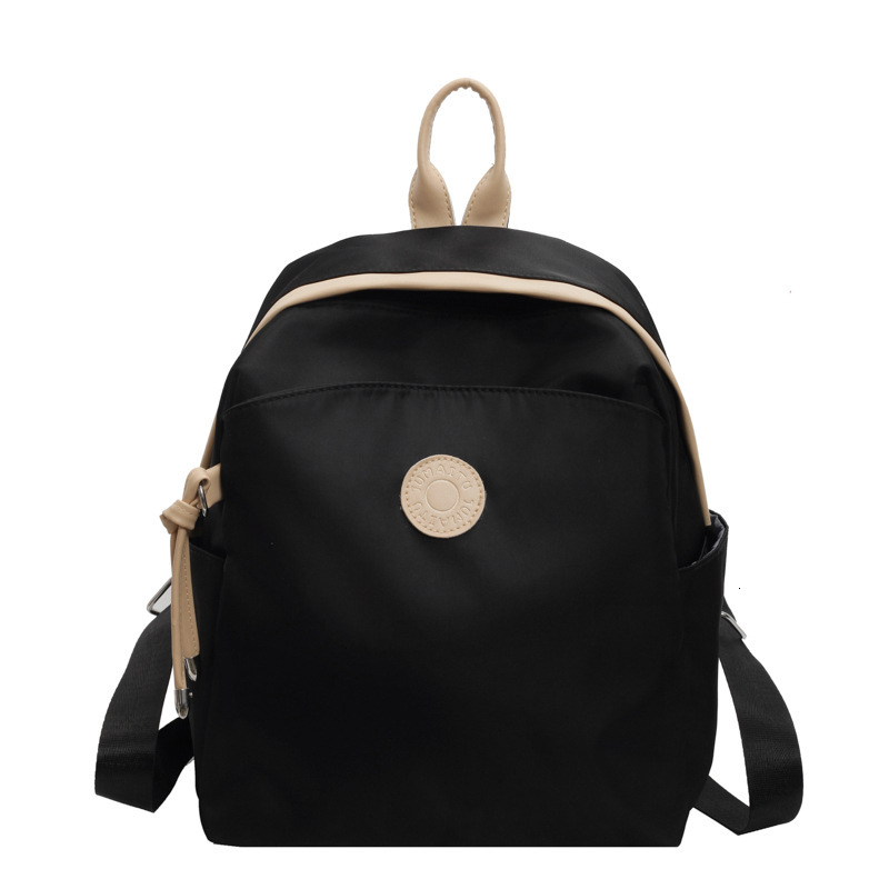 Autumn New Neutral Style Backpack Casual Women's Couple Backpack Fashionable Solid Color Large Capacity Backpack Travel Backpack Autumn New Desig
