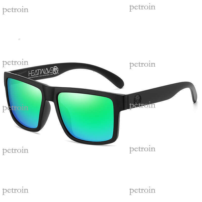 heatwave hot-selling square polarized for men and women, high-end outdoor cycling glasses, sunglasses