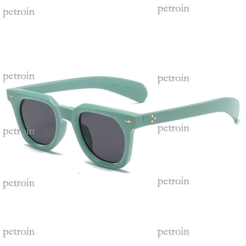 New Style Rice Stud Large Frame Sunscreen Candy Color Round Internet Celebrity Versatile High Sense Fashion Sunglasses
