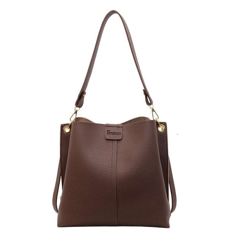 Designer bag Luxury bag Large Capacity Bucket For Women 2025 New Fashion Shoulder Simple Texture Crossbody Bag