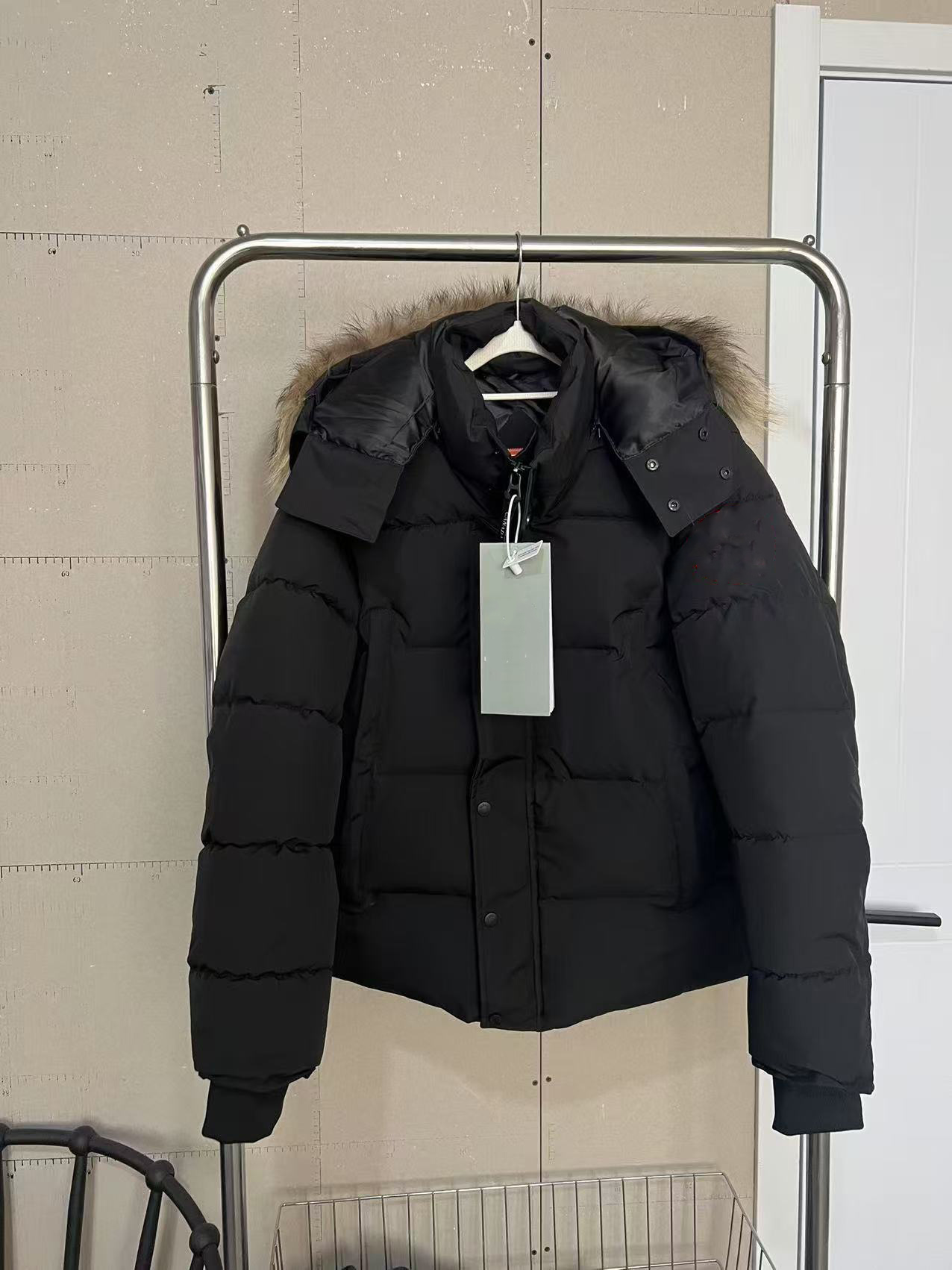 Canada Jacket Goosecoats Canadian Zipper Coat White Duck Down Jacket Winter Warmbody Outwear Parka Coat Badge Tops Jackets Down Jackets Homme Outdoor Winter