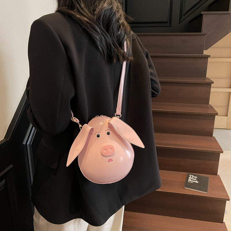 2025 Autumn New Shoulder Bag Cute Flying Pig Crossbody Bag Cartoon Creative Bag Autumn New Designer Bag Funny Crossbody Bag
