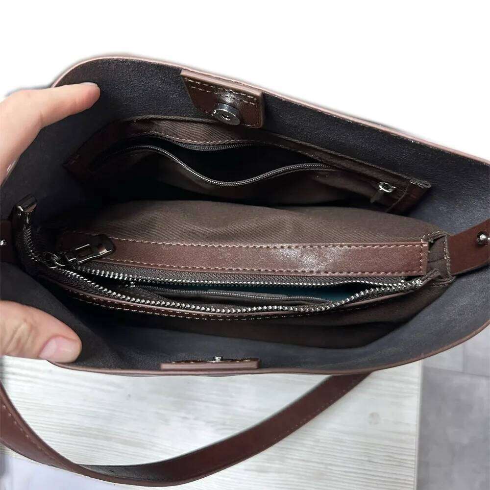 Women's Cowhide Genuine Leather Ladies High Quality Designer Handbag Fashion Crossbody Bags Female Shoulder Bag