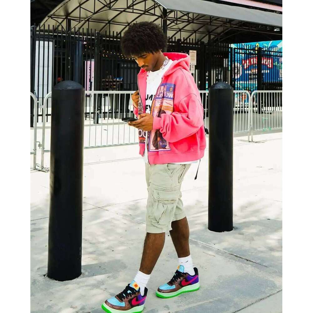 Designer Clothing 2025 American Haruku Trendy Printed Hoodie Y2k Gothic Streetwear Men And Women Zipper Hooded Casual Sportswear Demon Slayer