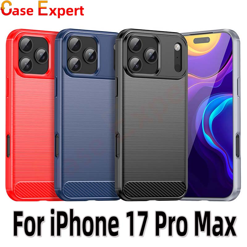 Carbon Fiber Texture TPU Phone Cases for iPhone 17 Air Pro Max Google Pixel 10 Pro XL Samsung S25 FE Ultra Moto G Stylus Play Power 2025