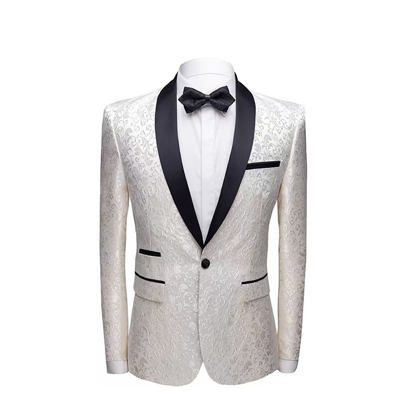 T1444 new casual formal wedding groom groomsmen wedding banquet
