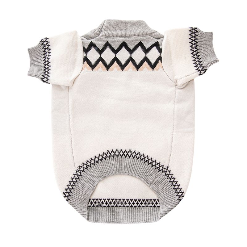 Designer Dog Clothes Luxury Dog Apparel Winter Warm Pet Sweaters Knitted Turtleneck Cold Weather Pets Coats Puppy Cat Pullover Clothing for Small Dog 