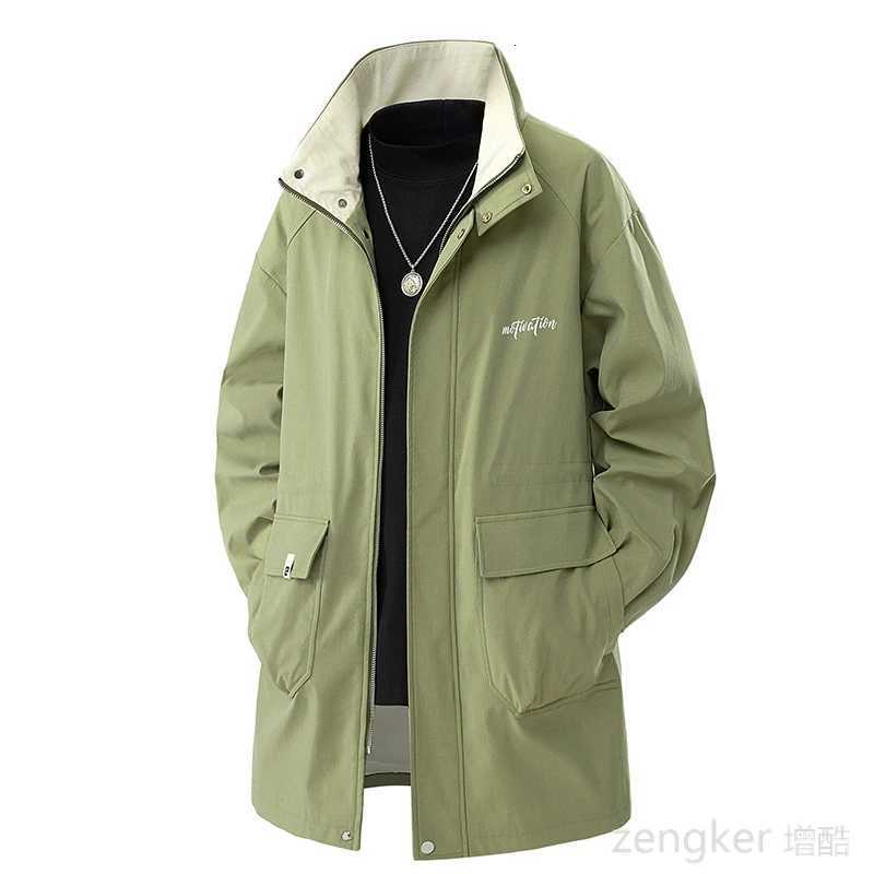 Big Size Trench Large Size Men Long Section Spring and Autumn Casual Jacket Loose Plus Size Coat 7XL 8XL 9XL W250815