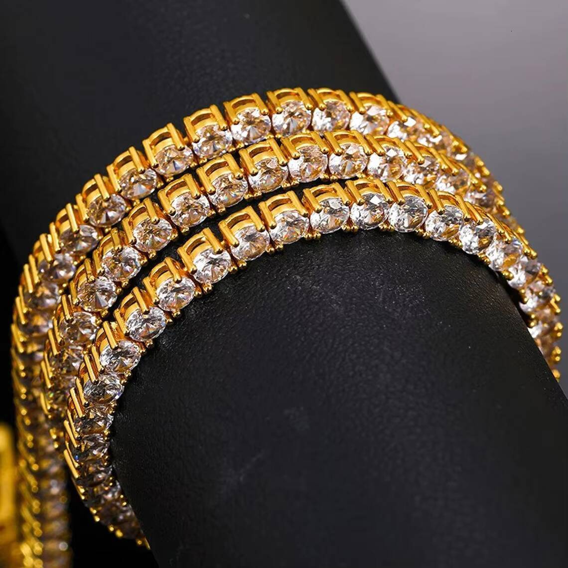 Factory Direct Sales 925 Sterling Silver Vvs Chain 3mm 4mm 5mm Necklace Bracelet Moissanite Necklace Tennis