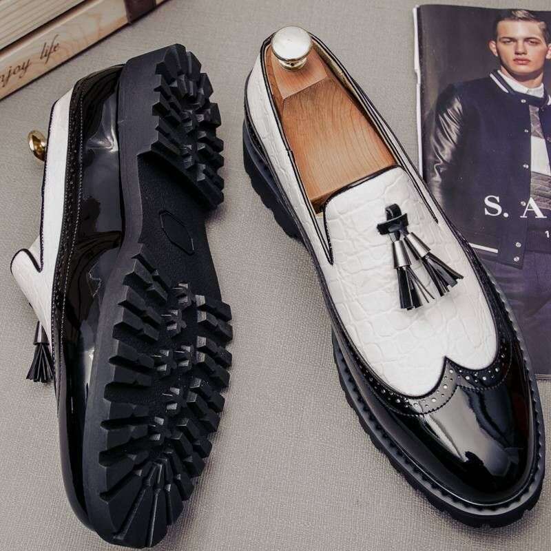 American Style Man Casual Comfortable Fashion Loafers Men Leather Shoes