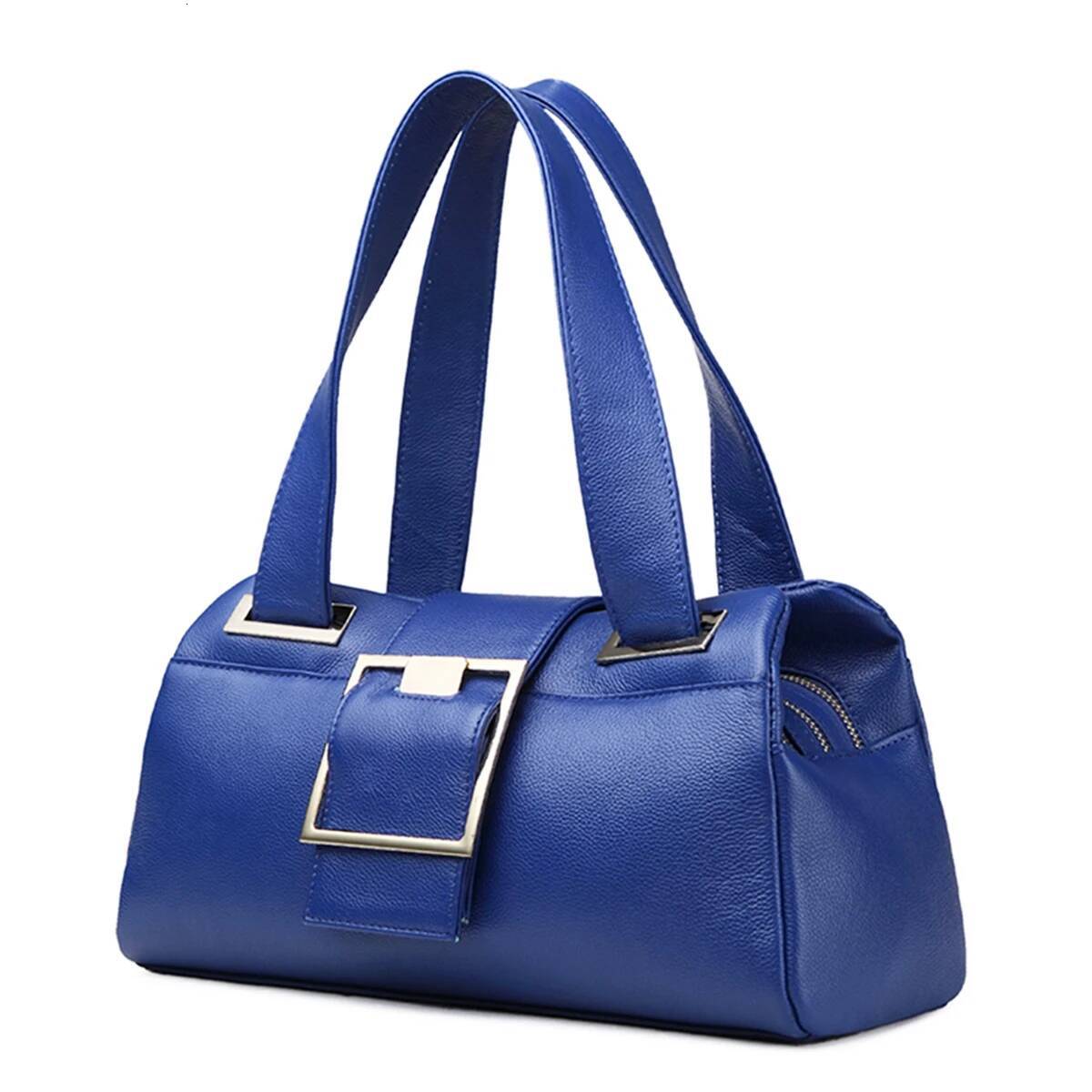 Tote Bags Woman Genuine Leather Designer Elegant Purses And Handbags Multi-Compartment Shoulder Bag With Zipper