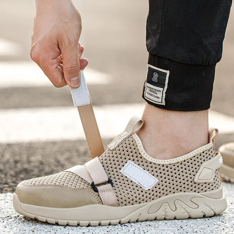 Breathable Indestructible Shoes Insulation 6KV Work Sneakers Summer Anti-puncture Safety Shoes Men Construction Footwear 2025 250815