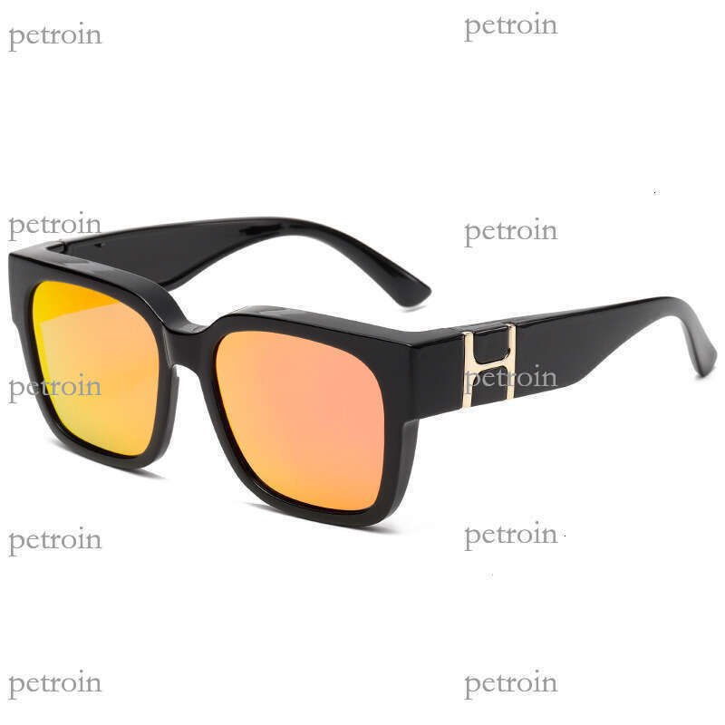 New TR90 Polarized Square Frame Sunglasses Fashion Trend Versatile UV Protection