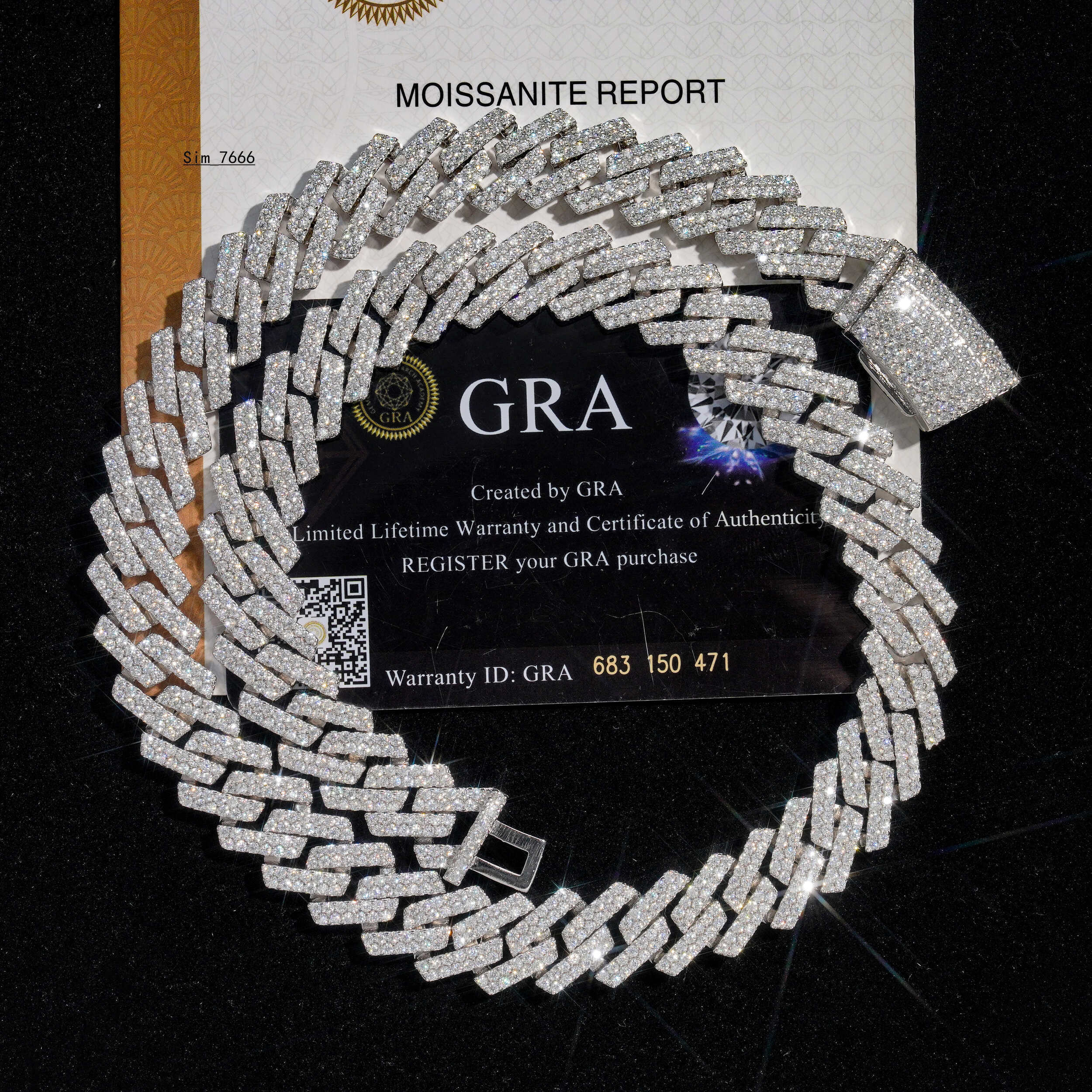 2023 Hot Sale Custom Hip Hop Jewelry Fashion 12mm 15mm 16mm 18mm 20mm AAAAA+ Moissanite Diamond Cuban Link Chain