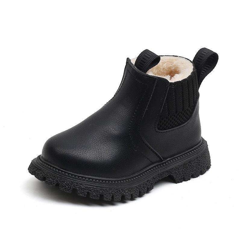 Autumn Winter Baby Kids Short Boots Super Warm Boys Girls Shoes Pu Leather Children Boots Kidsnest Fashion Toddler Boots Kids Snow Shoes Size US 5C-12