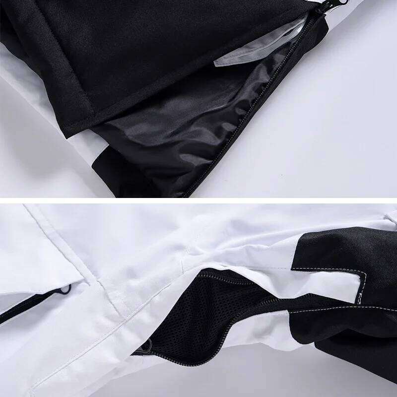 2024 new Outdoor Sport Mountain Man Skiing Sets Windproof Warm Women Snow Suits Waterproof Jacket Pants Female Snowboard Clothes