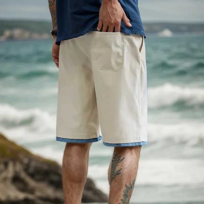 Mens Summer Street Sport Men Drawstring Waist With Pocket Causal Sports Shorts Y250814