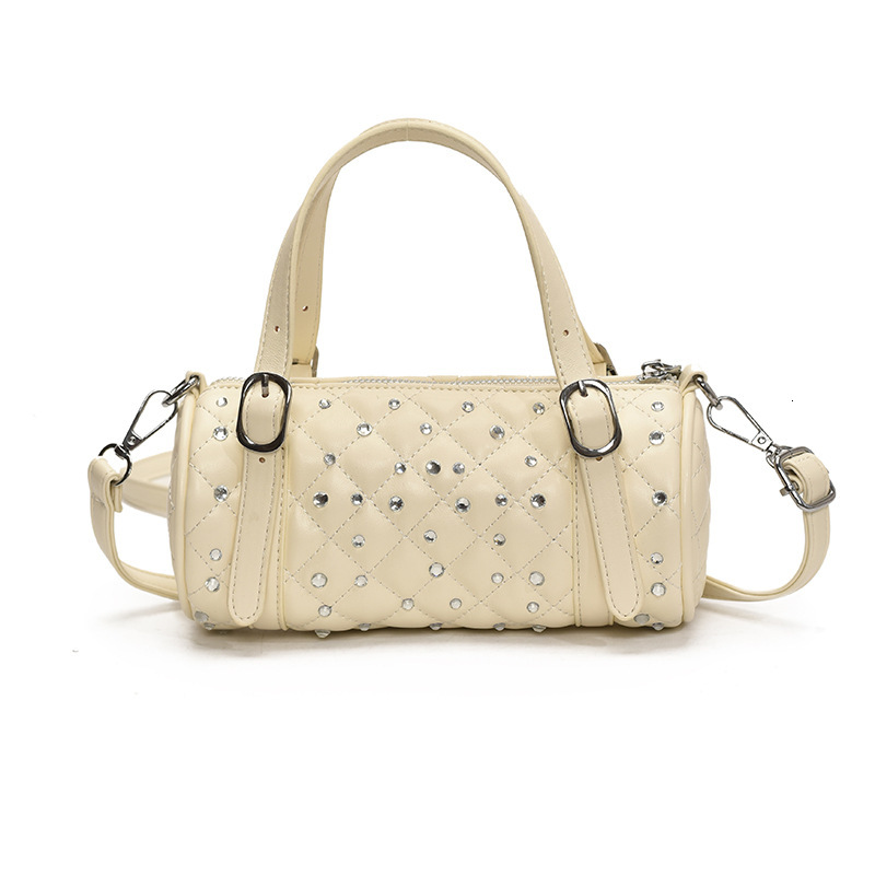 Diamond Studded Women's Handbag With Diamond Pattern Free Shipping Designer Luxurious And Trendy Retro Single Shoulder Crossbody Bag New Makeup P