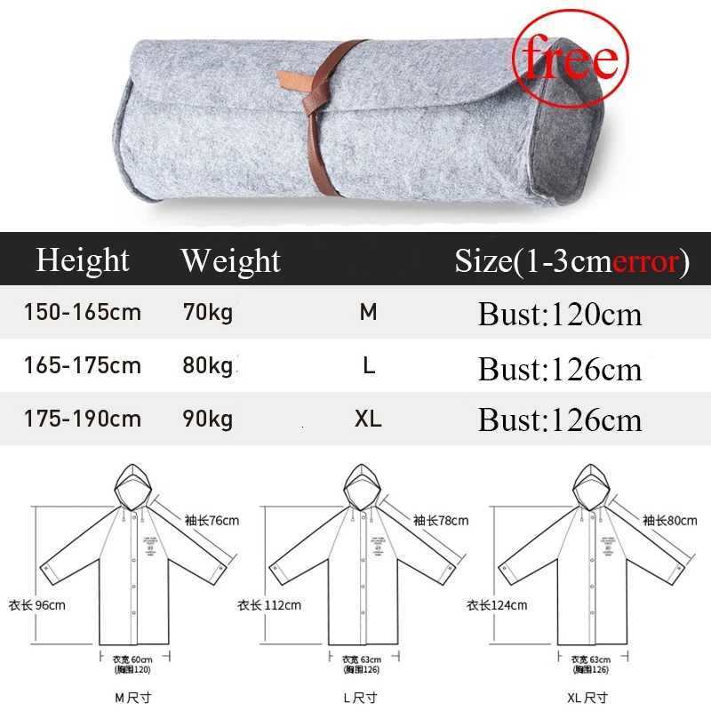 Couple Raincoat Fashion Couple Raincoat EVA Mens and Womens Raincoat Transparent Mountaineering and Fishing Accessories Y250814