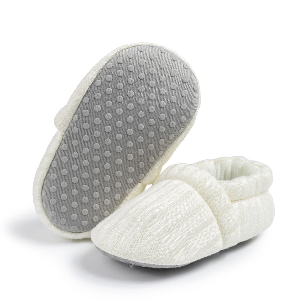 Baby Girls Boys Toddler First Walkers Shoes Booties Newborn Baby Crawling Shoes Kidsnest Warm Fluff Non-Slip Baby Crib Shoes