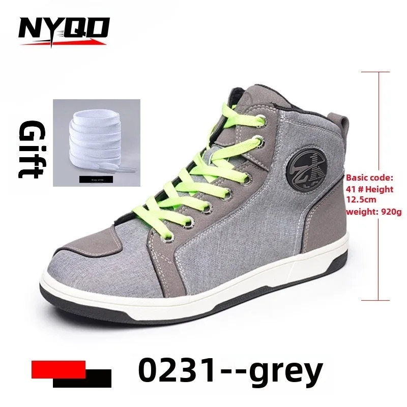 Motorcycle Riding Shoes Boots All Season Breathable and Anti Fall Equipment Road Racing forRiders w250801