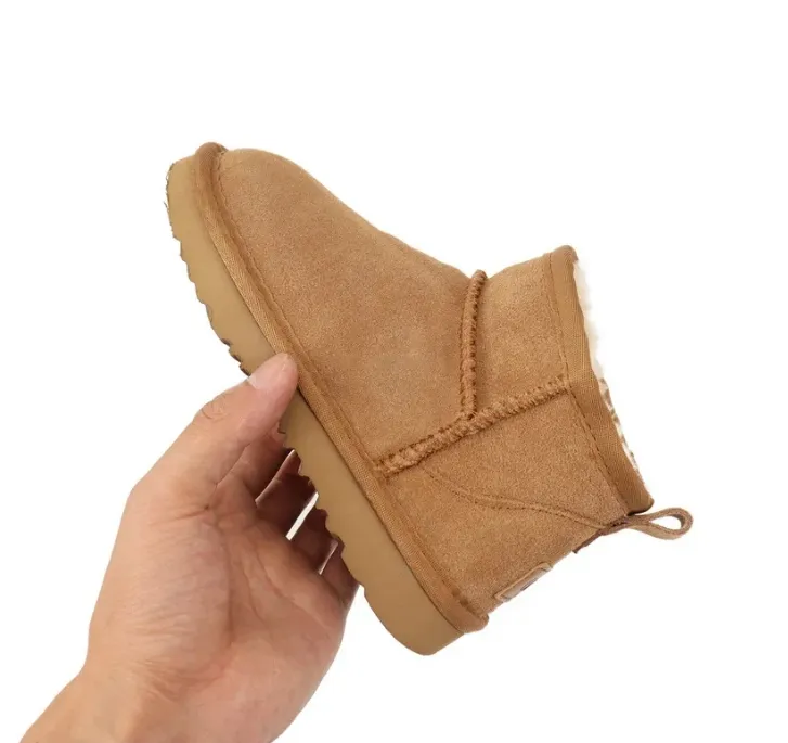 kids boots Tasman Slippers Australia Ultra Mini Platform Boot for girls Tazz Slip-on snow boots kid Wool australie designer shoes women Booties