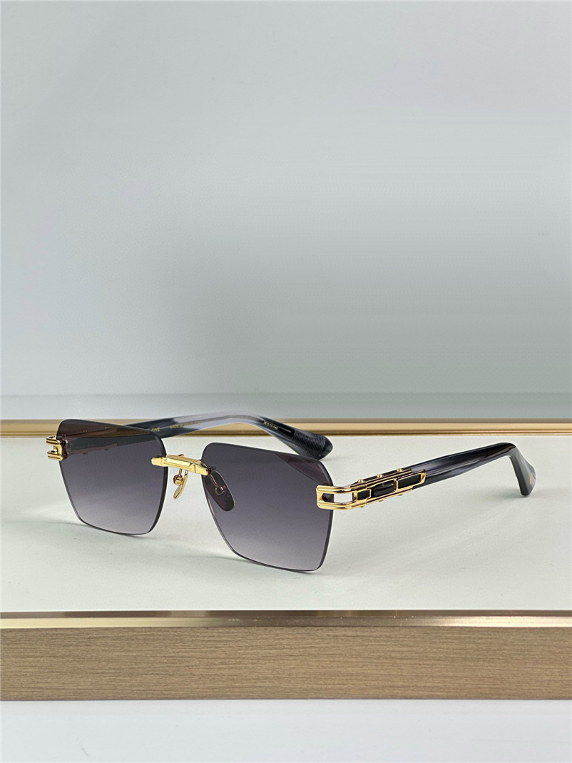 New fashion design sunglasses MATE EVO ONE rimless square lens Japanese handmade masterpiece popular and simple style high end outdoor uv400 protection eyewear