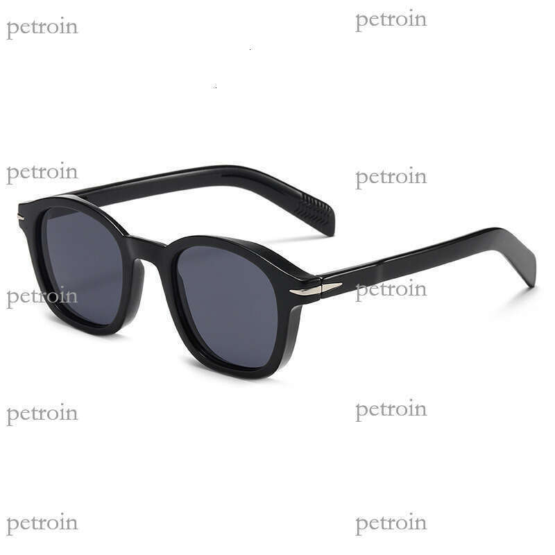 New Square Thick Frame Fashion Versatile Sunglasses for Men Women with High-end Feel and UV Protection