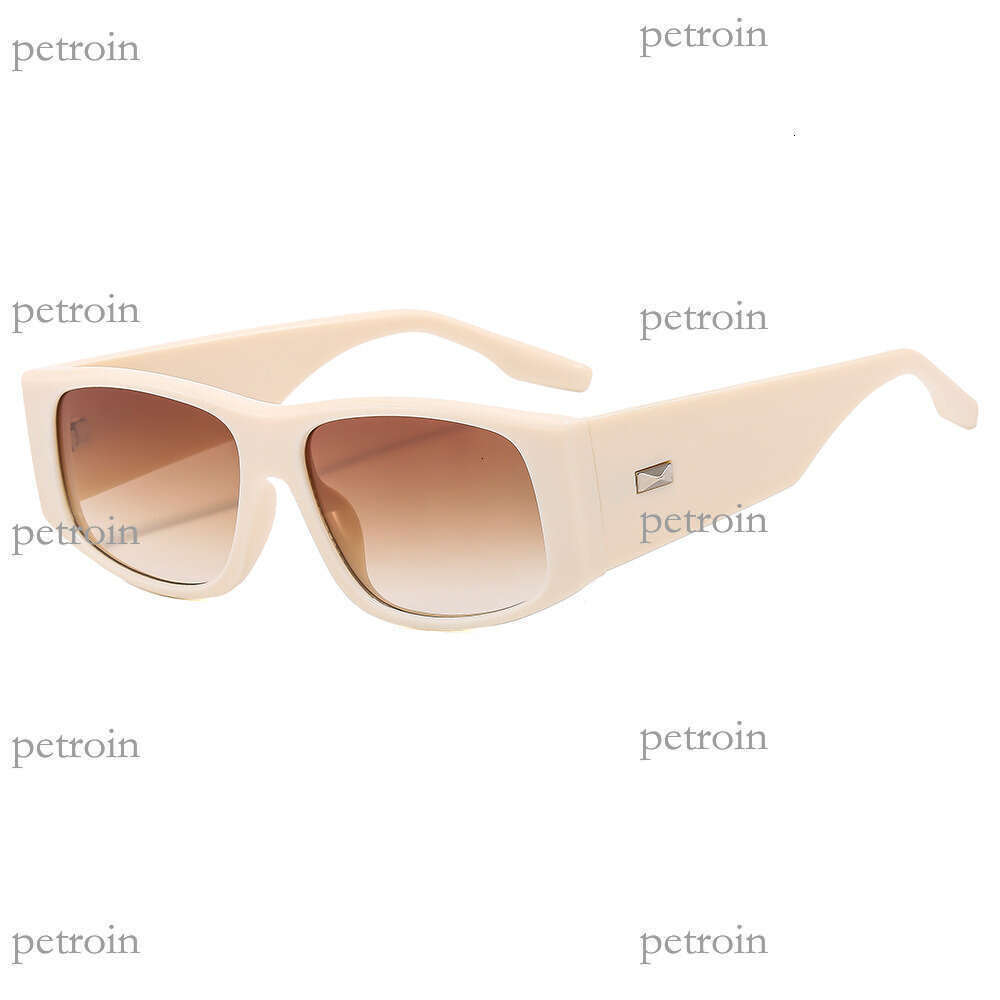 New Square Frame Personality Trendy Versatile Internet Celebrity Same Ins Style UV Protection Sunglasses