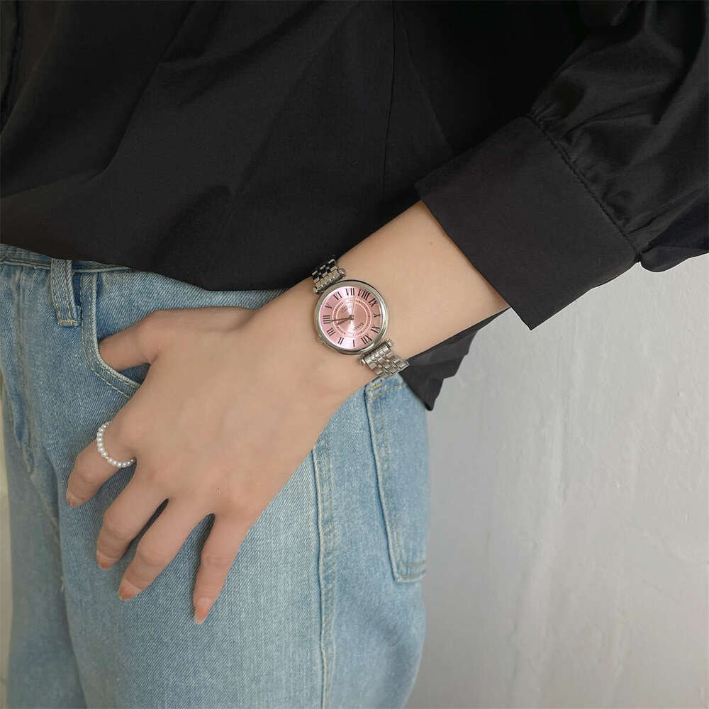 Designer European Style Watch Fashion Roman Dial Niche Light for Women Luxury Women's Wristwatch