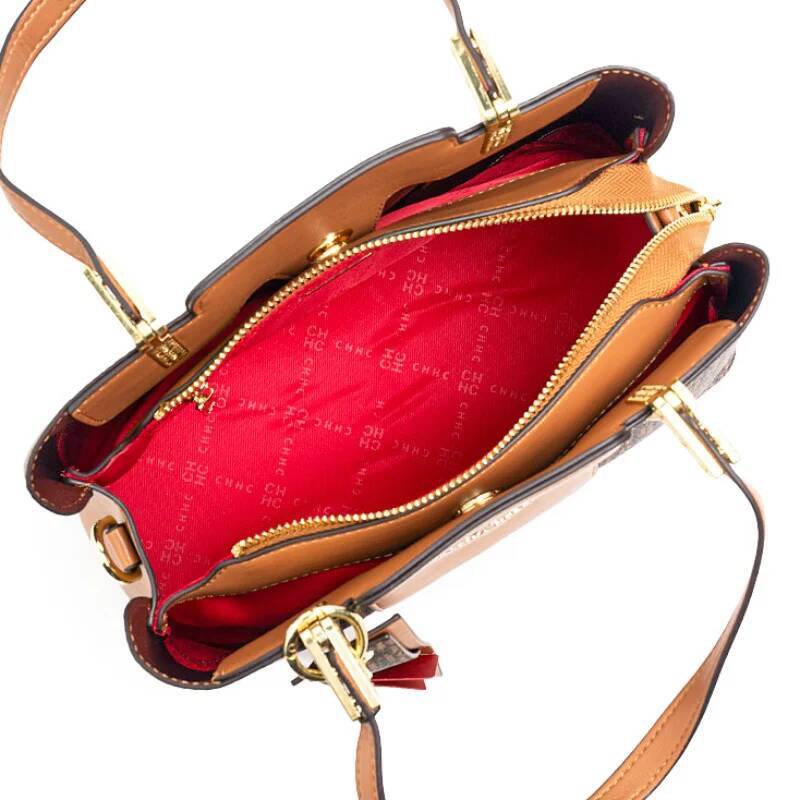 CH Large Capacity Brand Women's Bag Letters Temperament Fashion Design Sense Versatile Shopping Elegant Crossbody