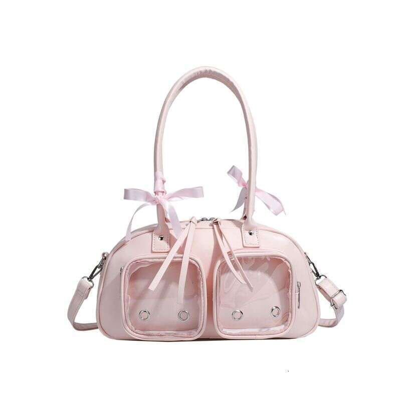 2025 Spring New Bowknot Pillow Underarm Women's Anime Small Diet Pain Bag Commuter Tote