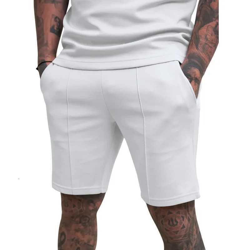 Summer European and American Solid Color Shorts Casual Fitness Sports Pants for Men Y250814