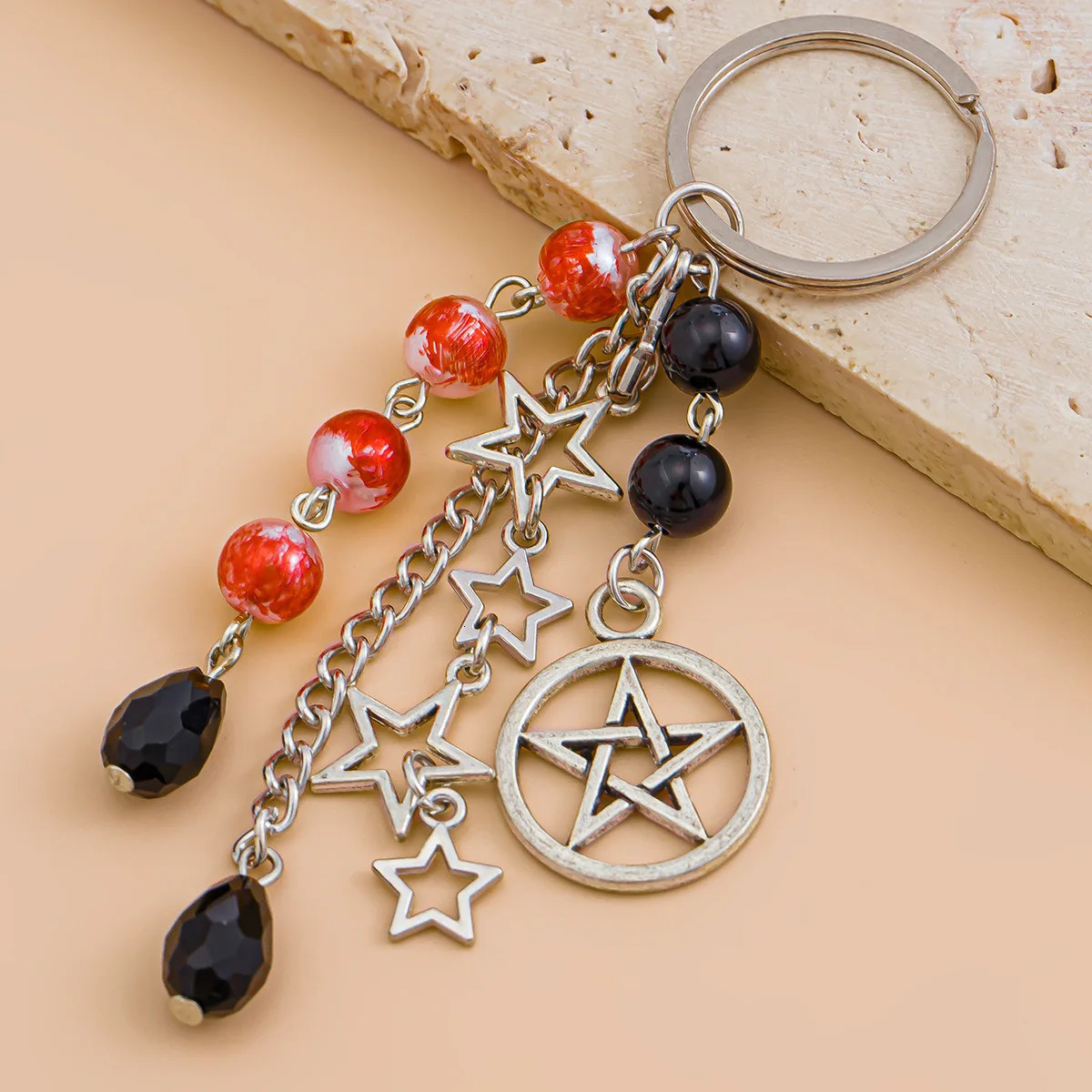 Cute Anti Loss Keychain Y2K Fashion Creamy Style Sweet Bag Small Pendant Fresh Butterfly Bow Strawberry Buckle Decoration 250804