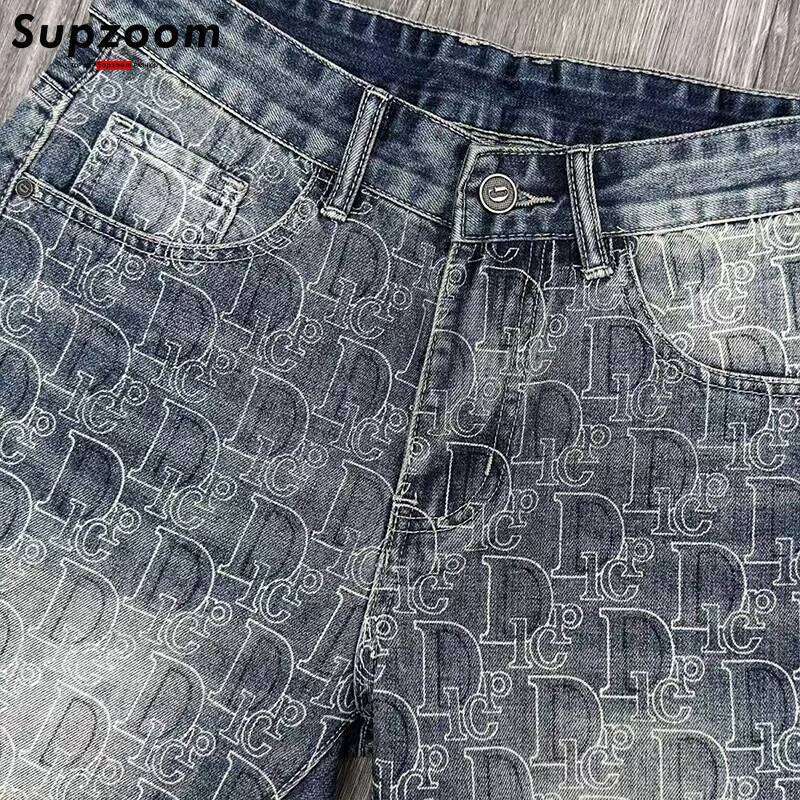 Supzoom New Arrival Hot Sale Fashion Summer Zipper Fly Stonewashed Casual Cargo Patchwork Cotton Denim Pockets Jeans Shorts Men