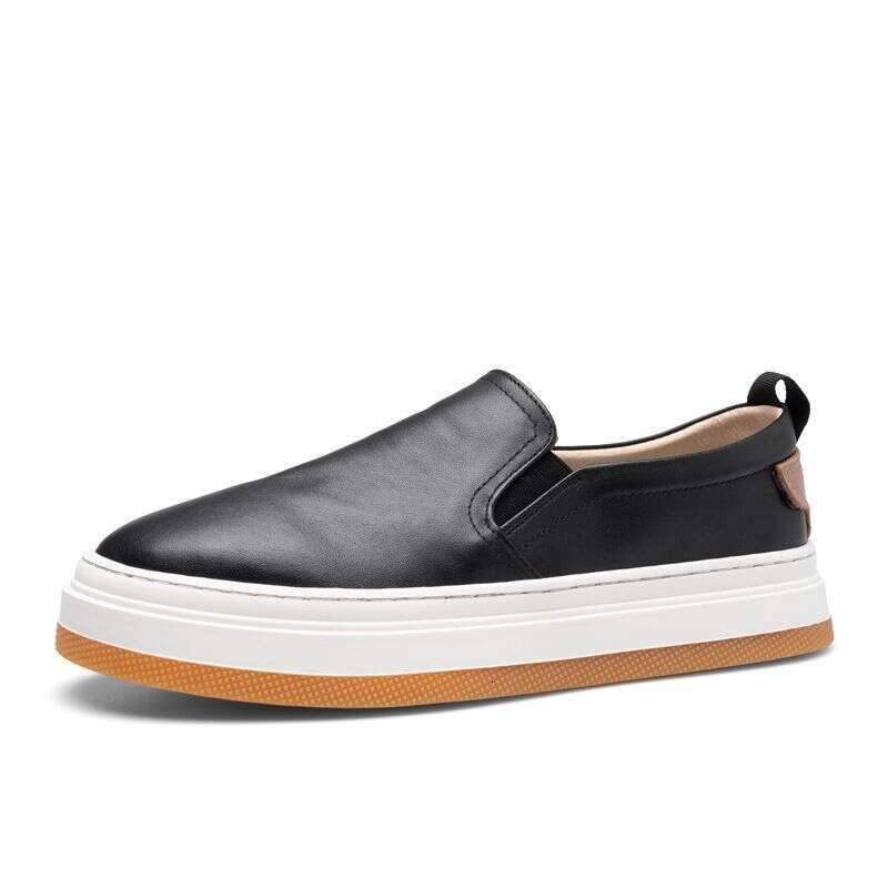 Le Fu One Step Lazy Casual Board 2025 Summer New Product Versatile Soft Bottom Trendy Men's Shoes