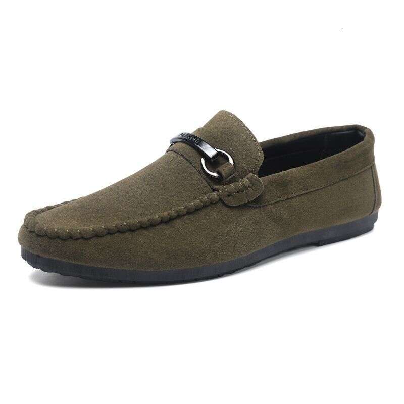 Lightweight Loafers, Bean Shoes, Men's Driving, Formal Attire, Wedding, Groom's Trend, Thick Soles, Anti Slip For Work