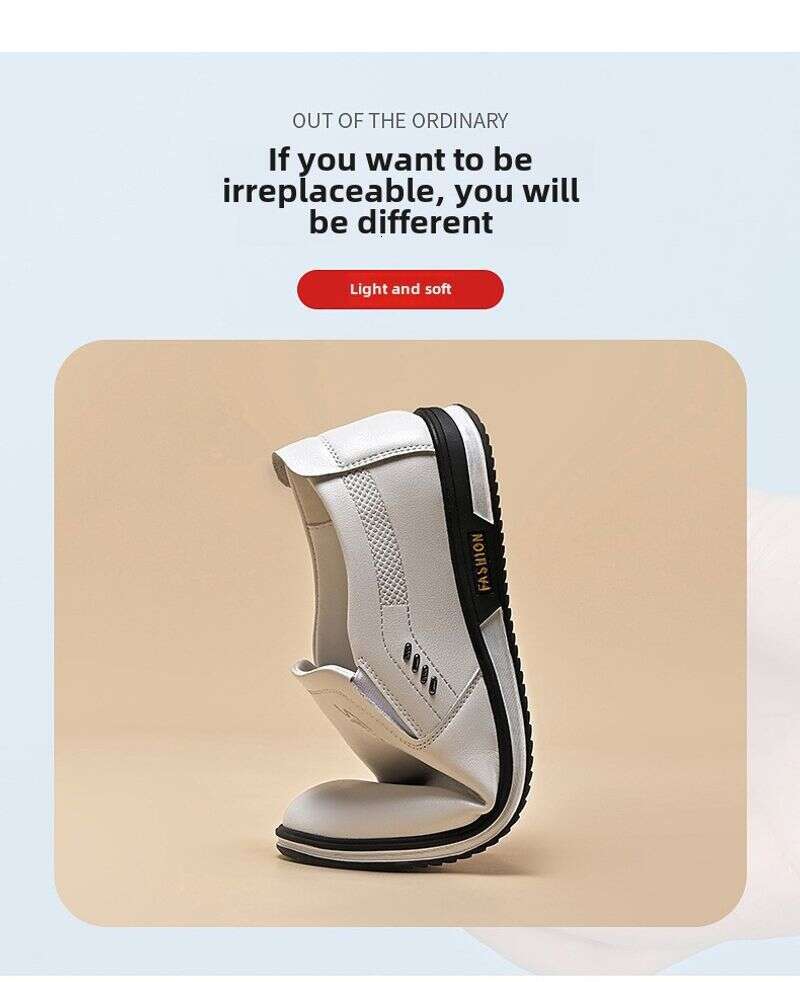 2023 Spring and Autumn Plus Size Men's British Leather Shoes