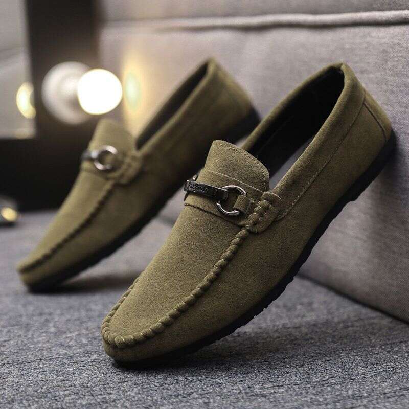 Lightweight Loafers, Bean Shoes, Men's Driving, Formal Attire, Wedding, Groom's Trend, Thick Soles, Anti Slip For Work