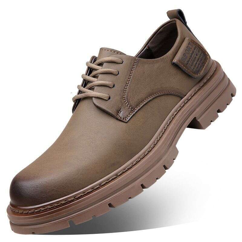 Platform Low Pumps Loafers Slip-on Casual Men's Shoes