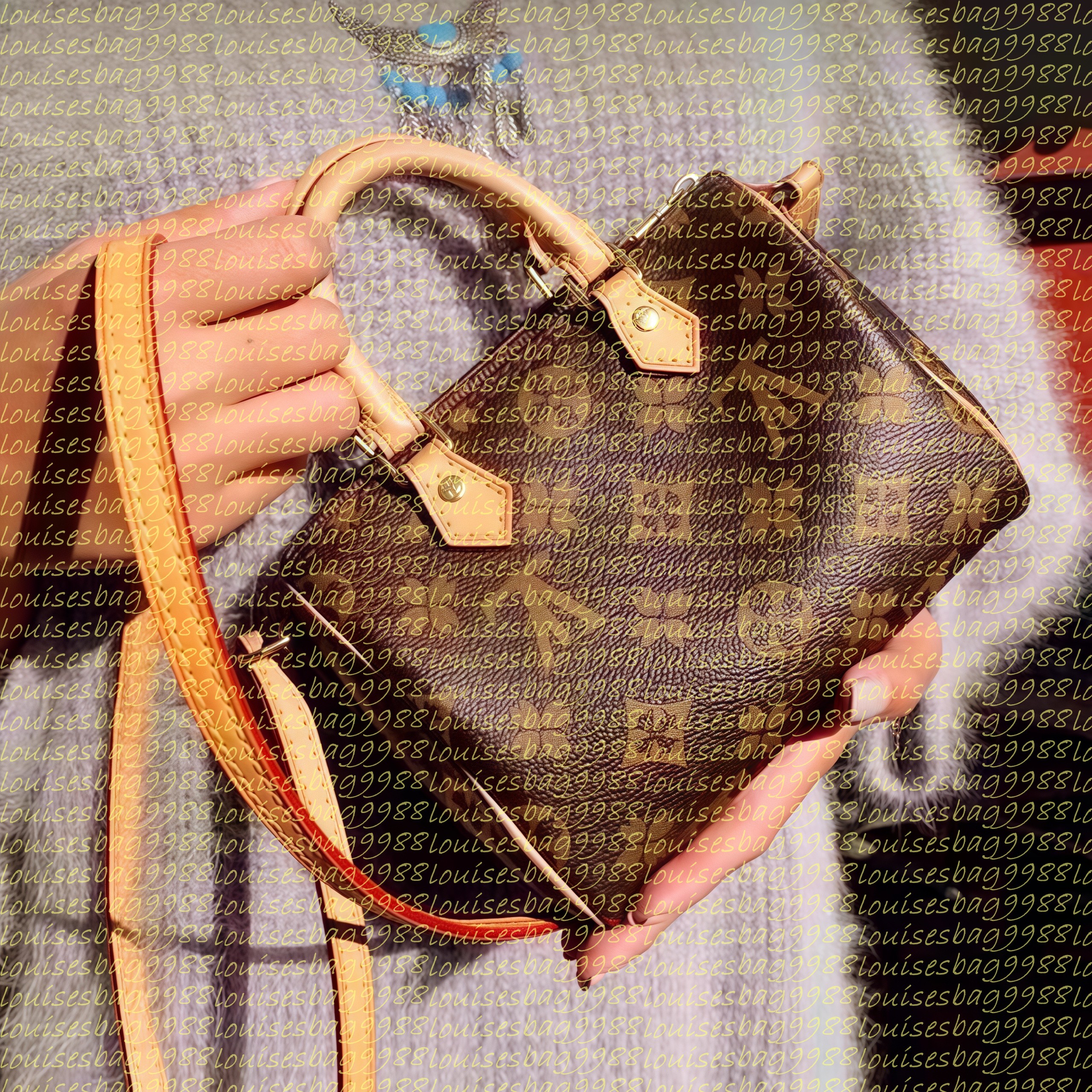 Luxury bag Designer bag Quality High Quick Purse Boston Tote Designer bags Mini Pillow Handbag Womens Crossbody Messenger Bag Classic Design Floral Make