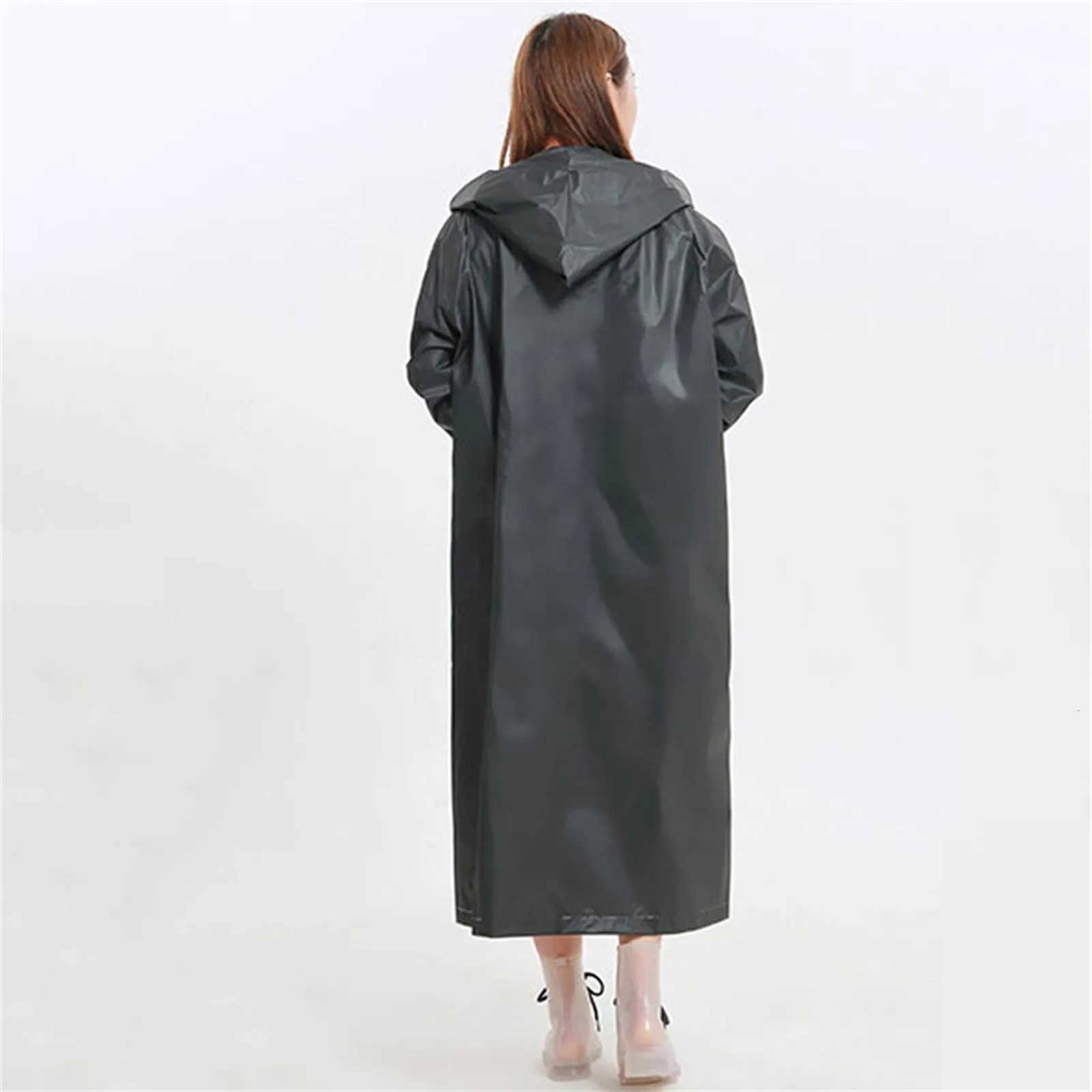 New Unisex EVC Waterproof Raincoat Outdoor Hiking Portable Adult Poncho Raincoat Emergency Outdoor Lightweight Anti-rain Coats Y250814