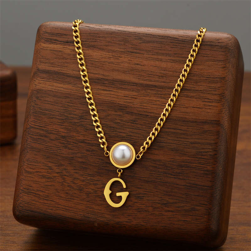 Fashion Titanium Steel Necklace for Women, Non-Fading, Light , Versatile, High-End, Luxurious Clavicle Chain Jewelry