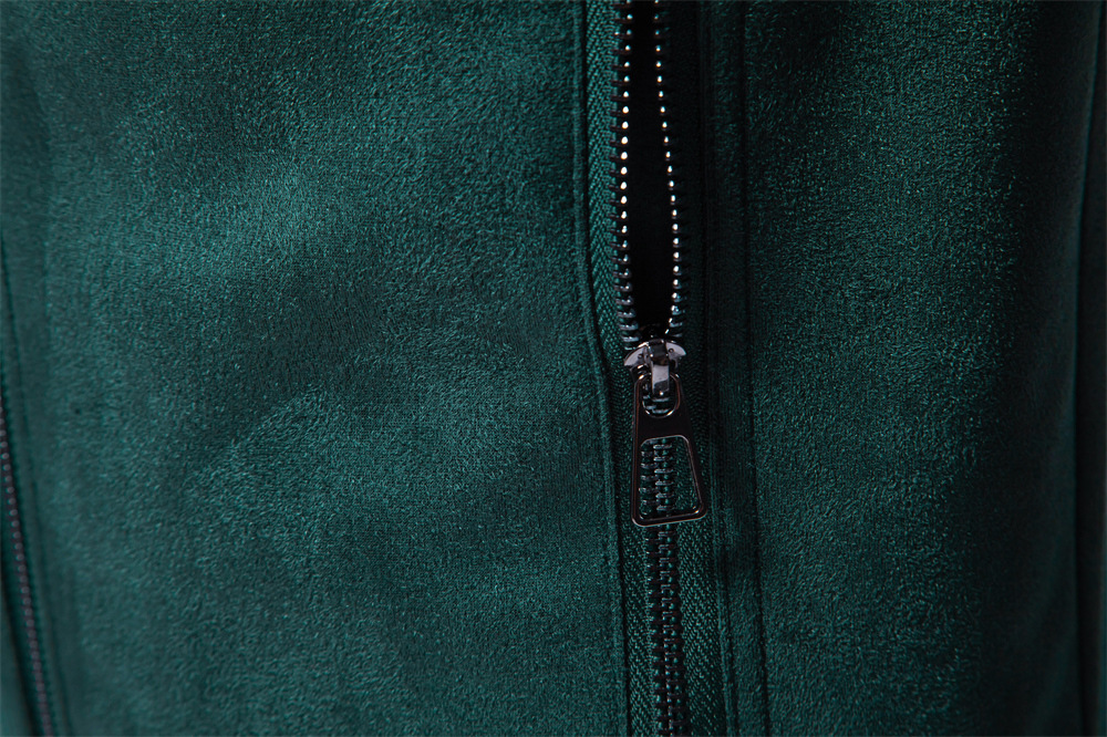 Windbreaker 2025 New Men's Solid Color Jacket Autumn Winter Faux Suede Workwear Coat Trendy Casual Male Outerwear EUR size: S-2XL